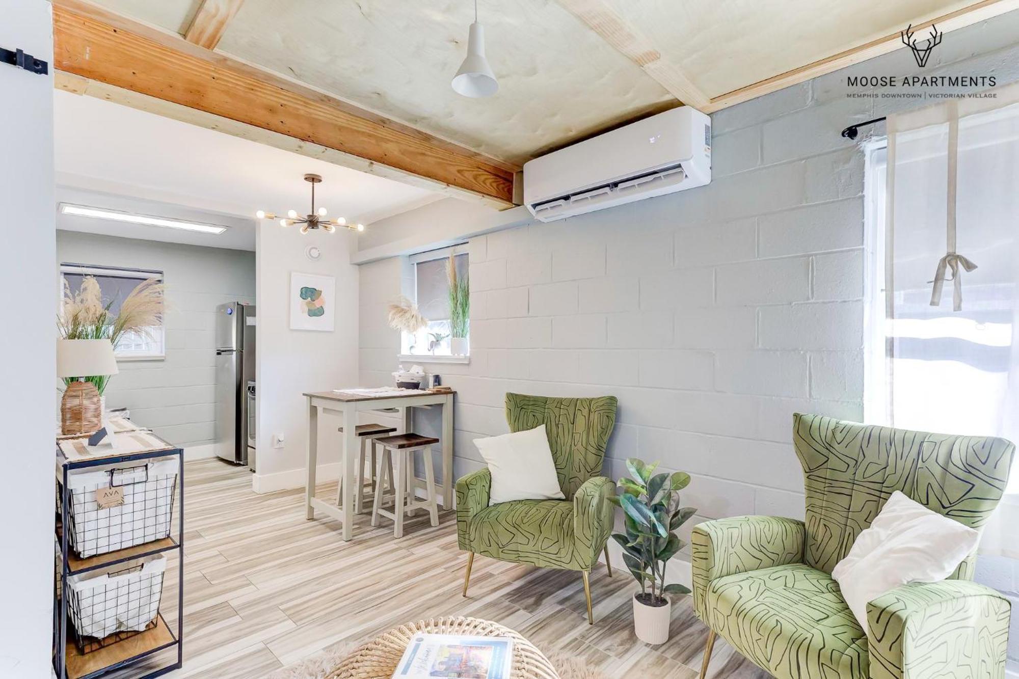 The Moose #6 - Modern Luxe Studio With Free Parking & King Bed Memphis Exteriér fotografie
